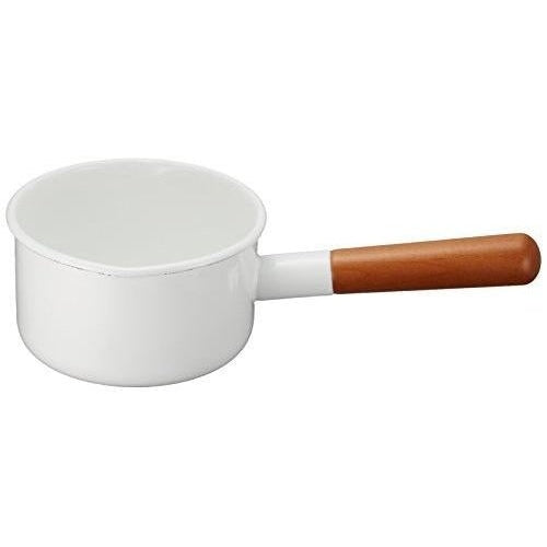 Noda horo Pochika Enamel Milk Pan 12cm