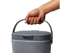OXO GG EASY-CLEAN COMPOST BIN, CHARCOAL