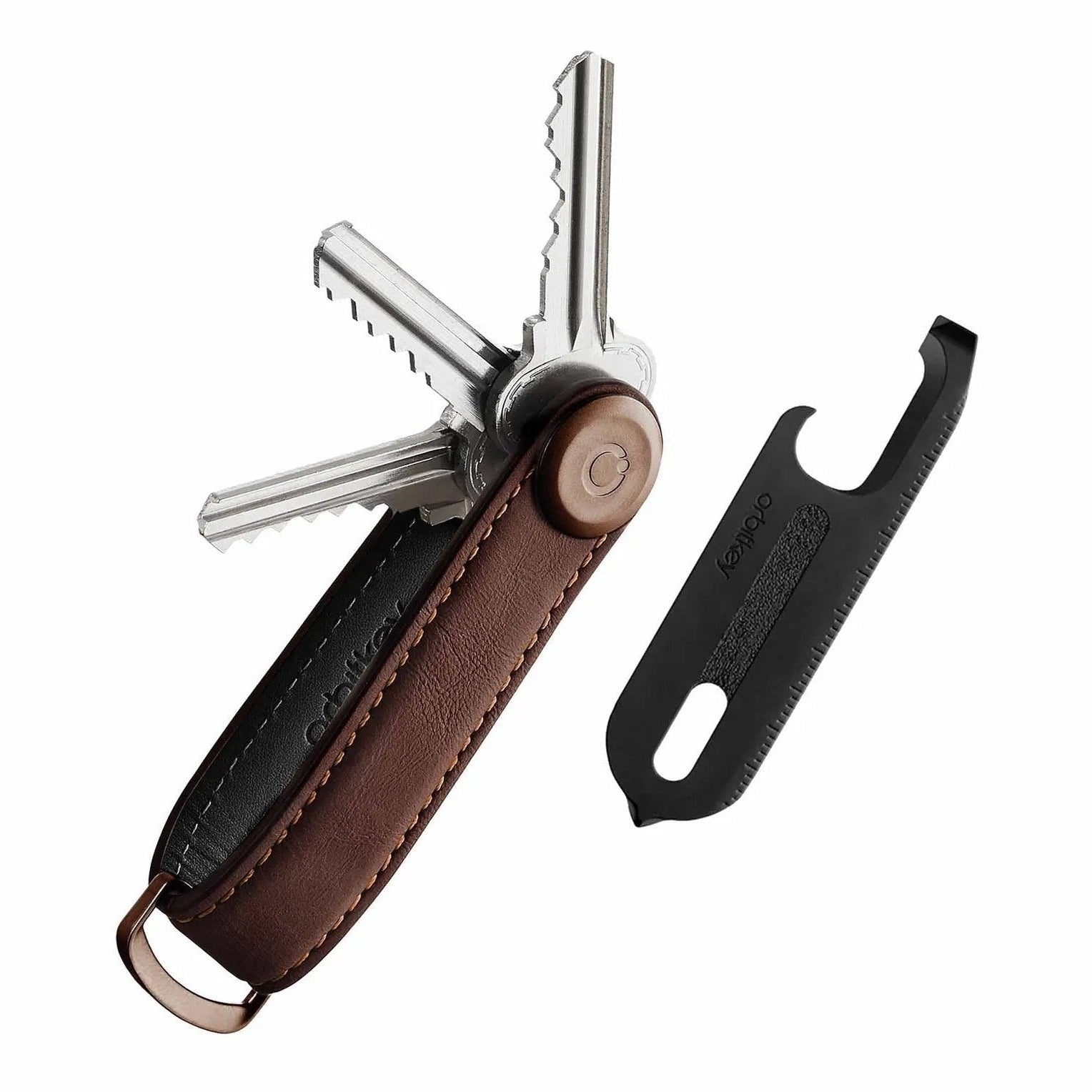 Orbitkey Leather Key Organiser + Multitool V2