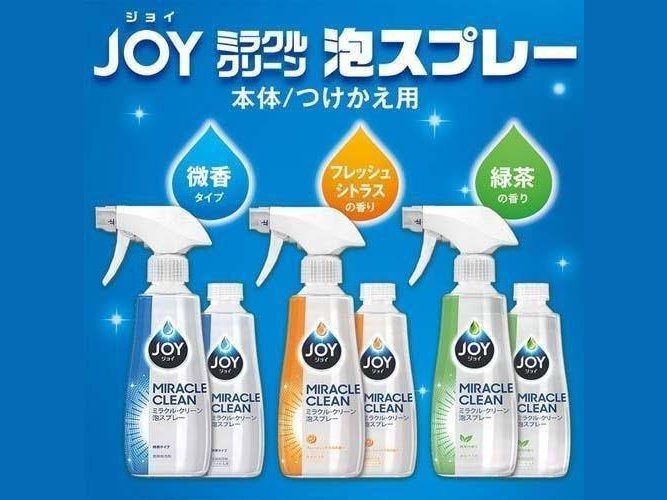 P&amp;G JOY Miracle Clean Bubble Spray ml