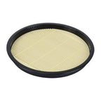 Pearl Life Round Soba Noodle Plate with drainboard