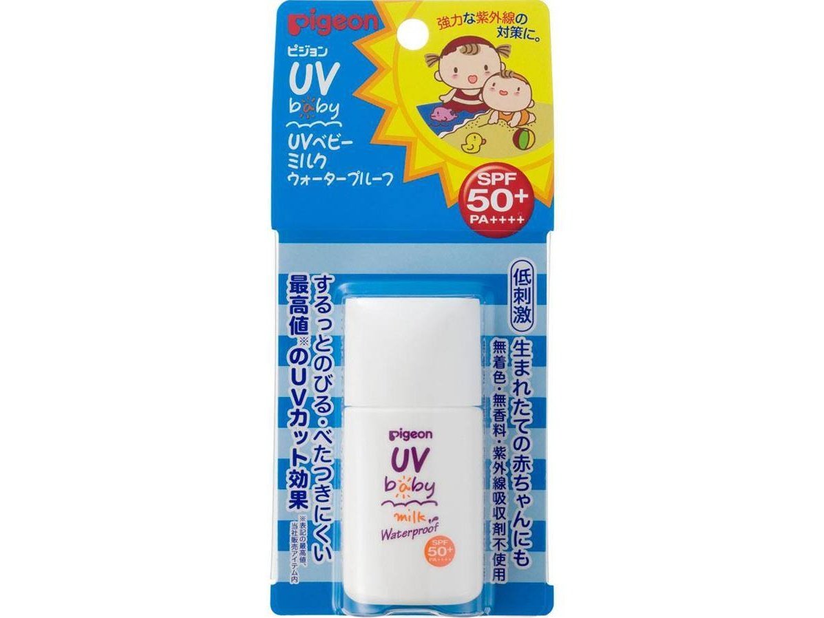 Pigeon UV Baby Milk Waterproof Sunscreen SPF PA++++