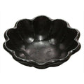 Rinka Black Chrysanthemum Bowl