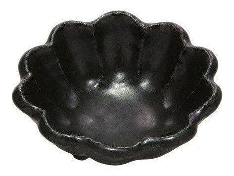 Rinka Black Chrysanthemum Bowl