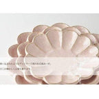 Rinka Pink Porcelain Chrysanthemum Plate