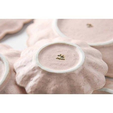 Rinka Pink Porcelain Chrysanthemum Plate