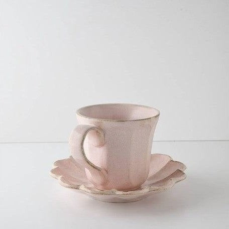 Rinka Pink Porcelain chrysanthemum Mug 270ml