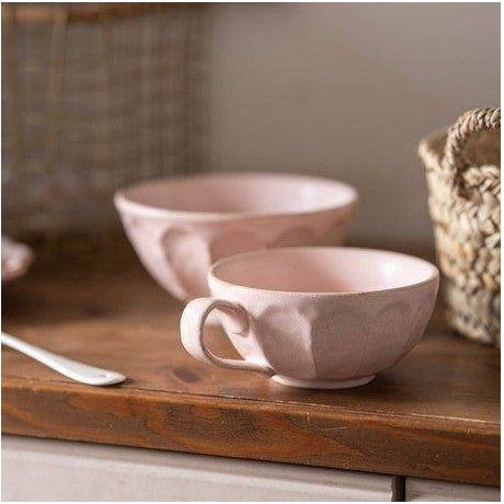 Rinka Pink Porcelain Chrysanthemum Mug 360ml