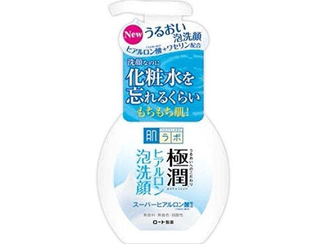 Rohto Hada Labo Gokujyun Super Hyaluronic Face Foam Cleanser ml