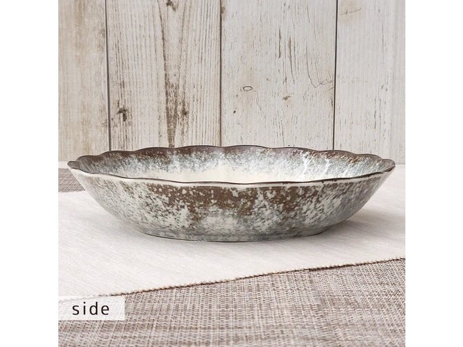 Rustic Chrys Large Serving Plate 23.7D