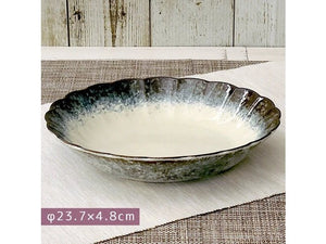 Rustic Chrys Large Serving Plate 23.7D