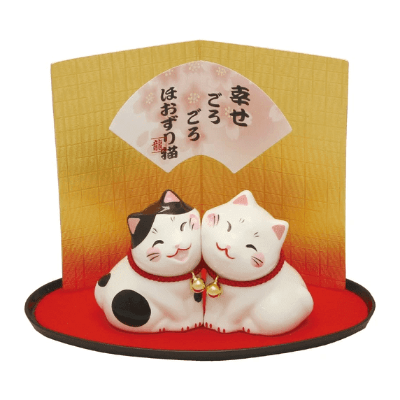 Ryukodo Cheeky Cat Pair