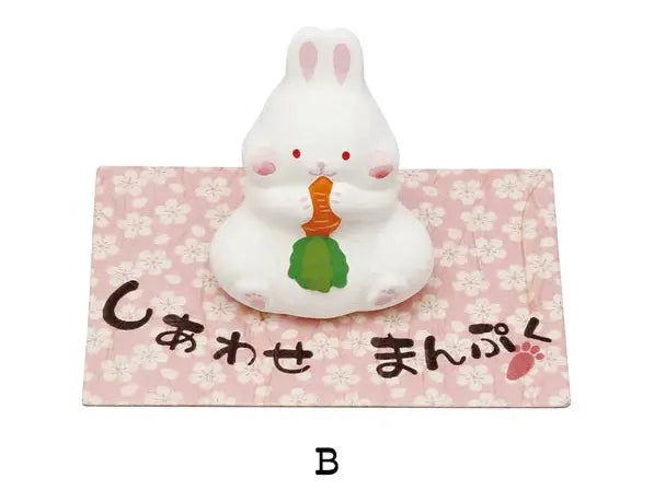 Ryukodo Ceramic Rabbit Ornament