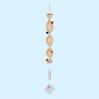 Ryukodo Gold Fish Bamboo Swirl Wind Chime