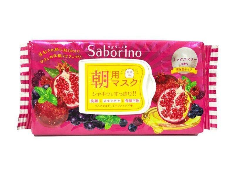 SABORINO Morning Face Mask Sheets Mixed Berries
