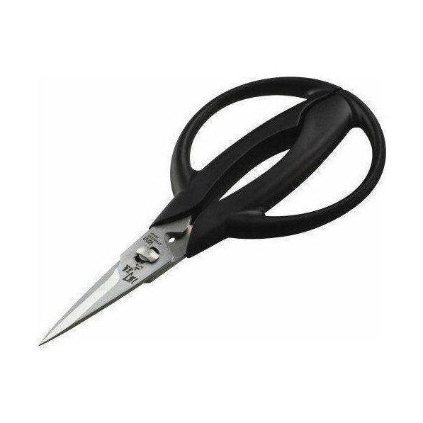 SEKI MAGOROKU black kitchen scissors with stainless steel blades
