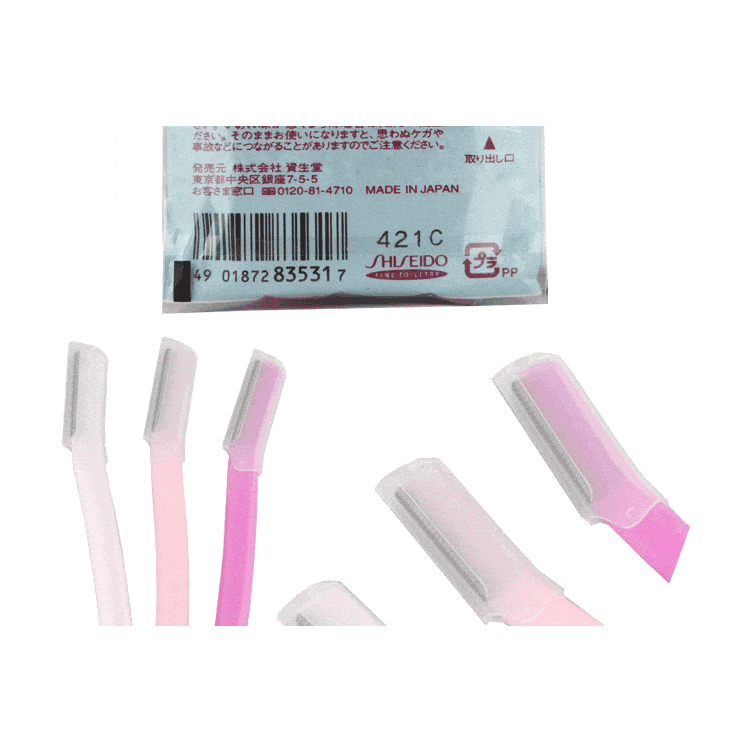 SHISEIDO Prepare Eyebrow Safety Razor Large - 3 Pack