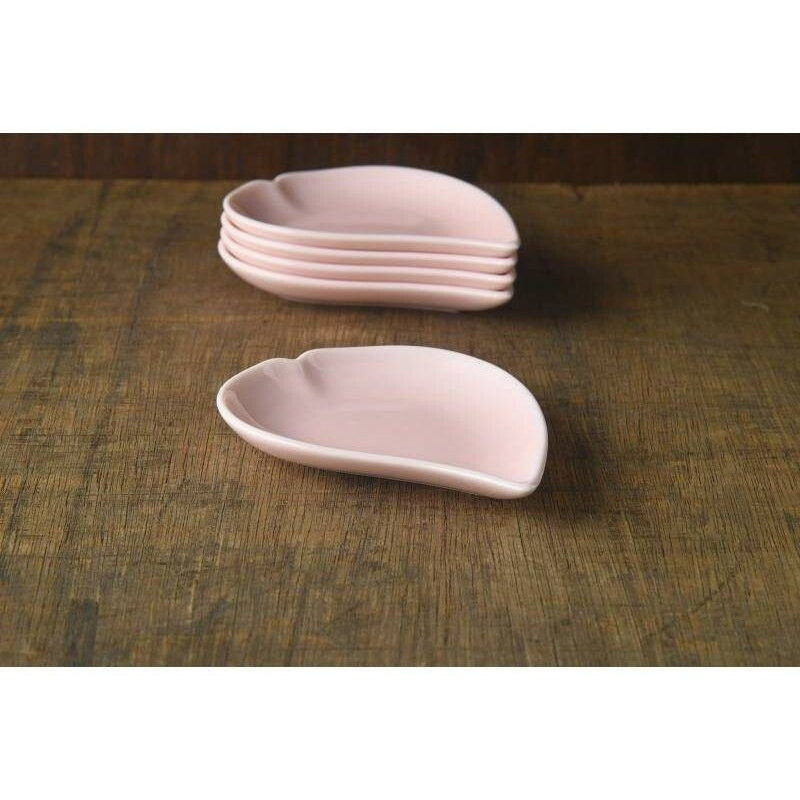Sakura Hitohira Plate 5x11cm 5pc Set