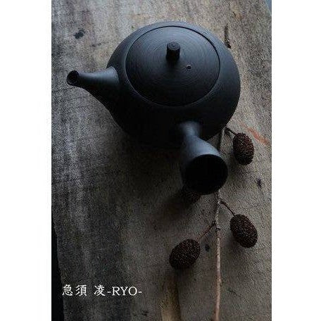 Saliu Teapot Kyusu -Ryo- Black