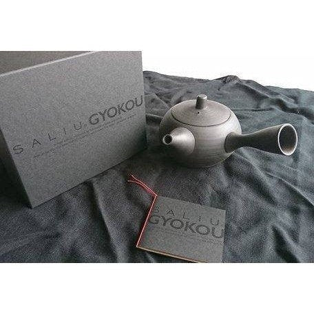 Saliu Teapot Kyusu -Ryo- Black