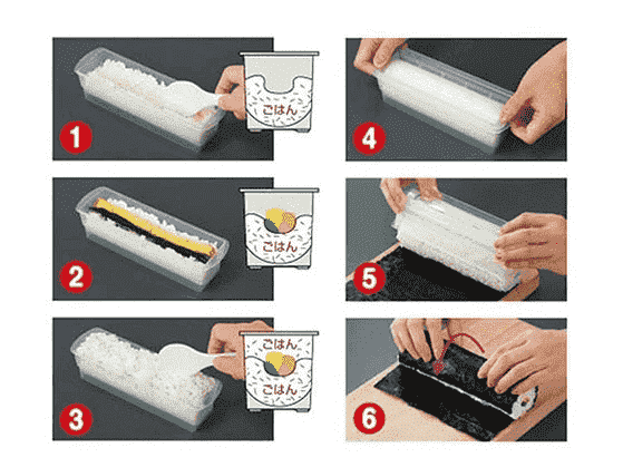 Sanada Sushi Roll Mold
