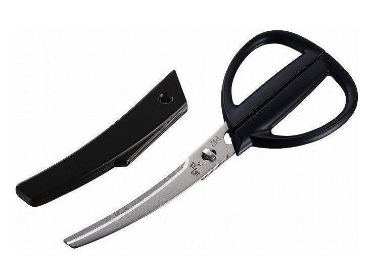 Seki Magoroku Compact Curved Kitchen Scissors