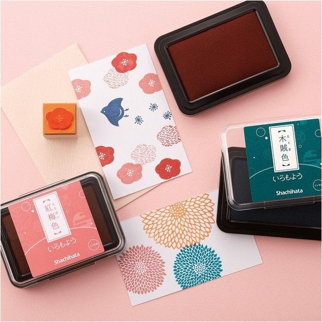 Shachihata Iromoyou Oil Ink Stamp Pad
