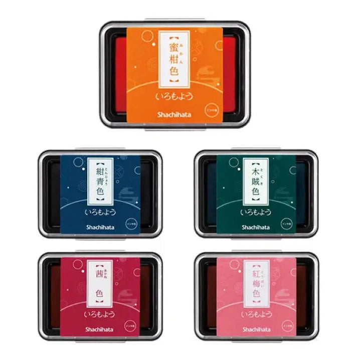 Shachihata Iromoyou Oil Ink Stamp Pad