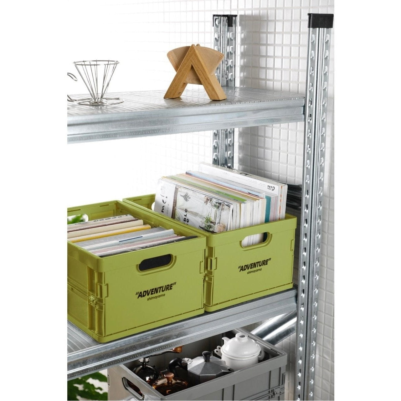 Shimoyama ADV Foldable Storage Crate 12L
