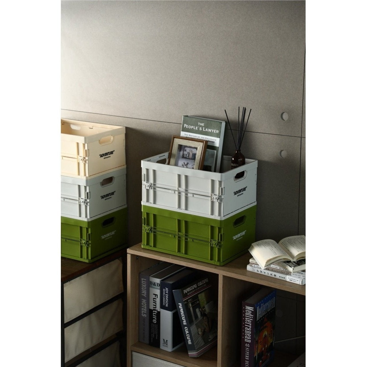 Shimoyama ADV Foldable Storage Crate 12L