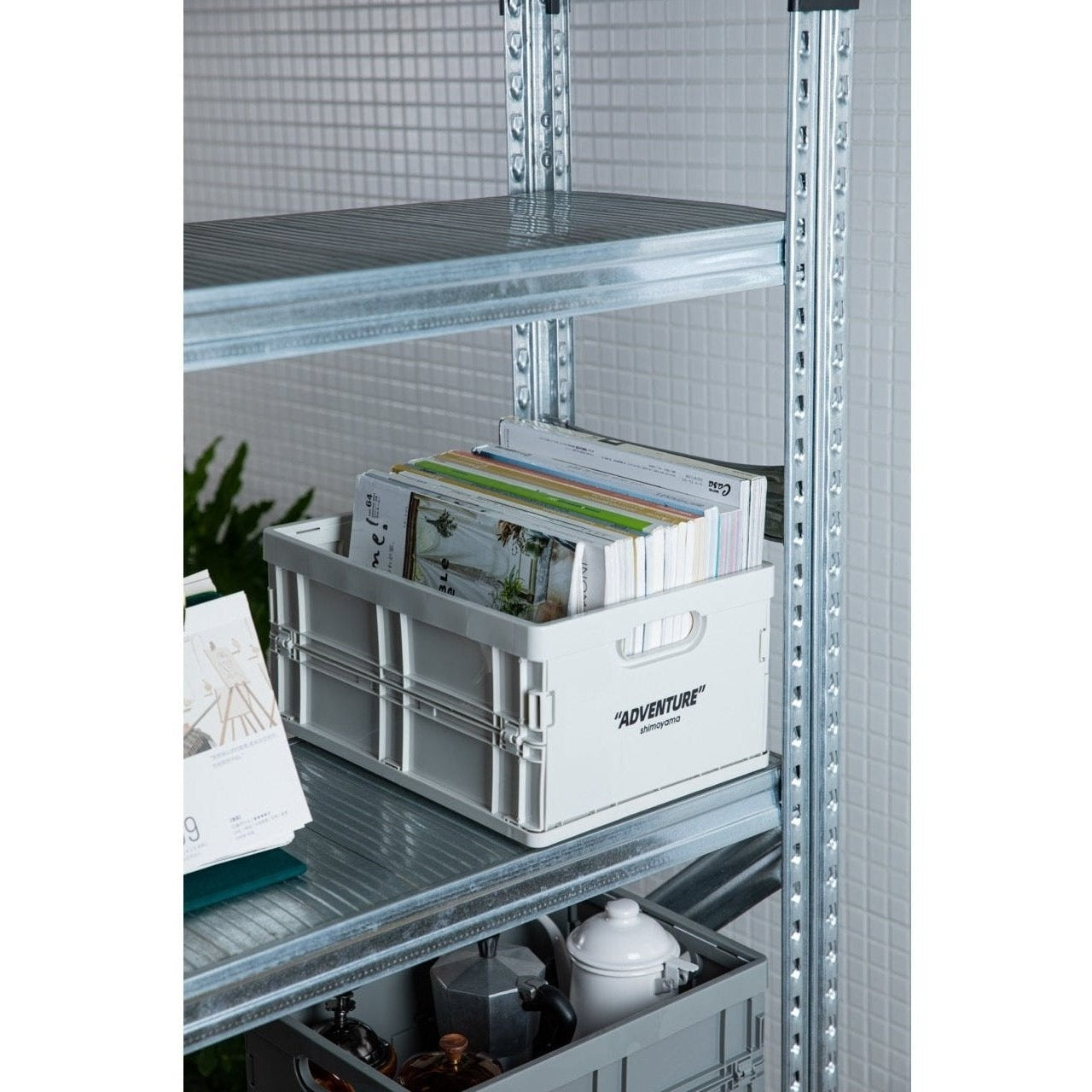 Shimoyama ADV Foldable Storage Crate 12L