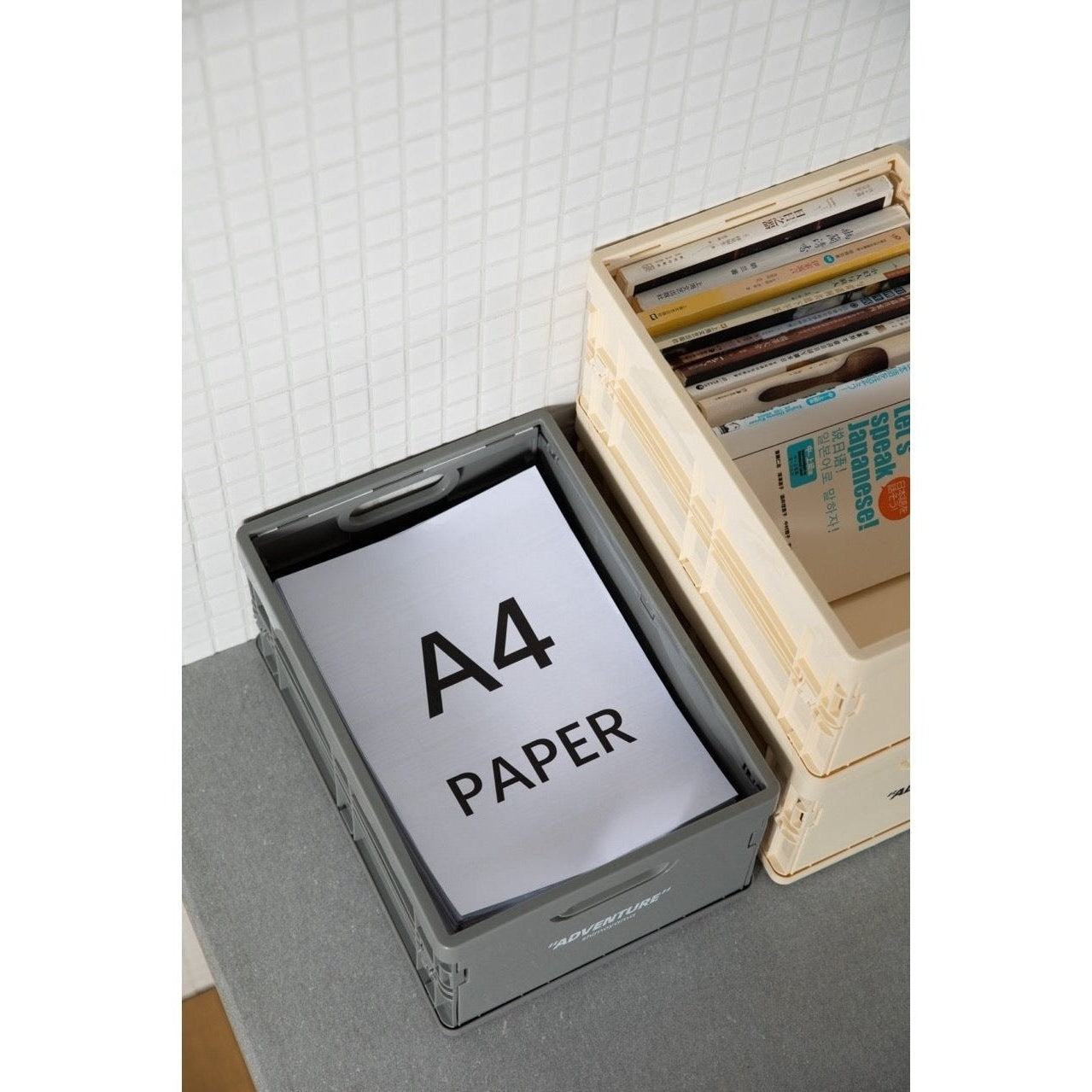 Shimoyama ADV Foldable Storage Crate 12L