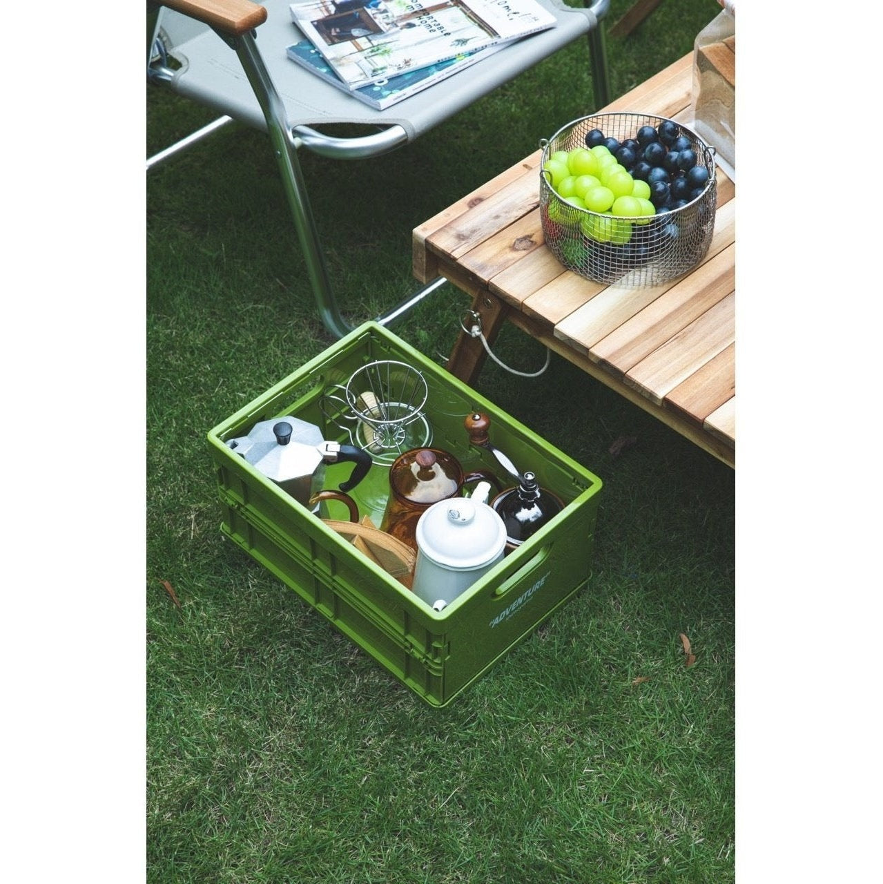 Shimoyama ADV Foldable Storage Crate 12L