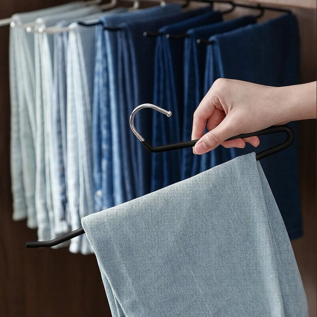 Shimoyama Anti-Slip Trouser Hangers 5pcs
