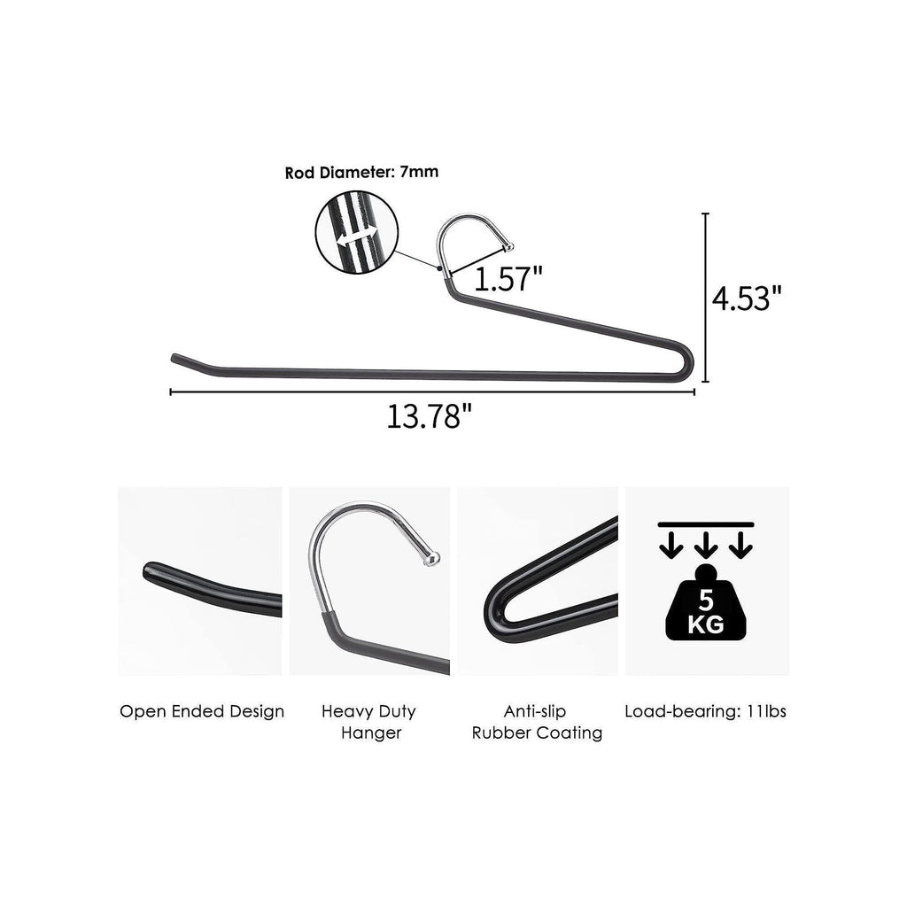 Shimoyama Anti-Slip Trouser Hangers 5pcs