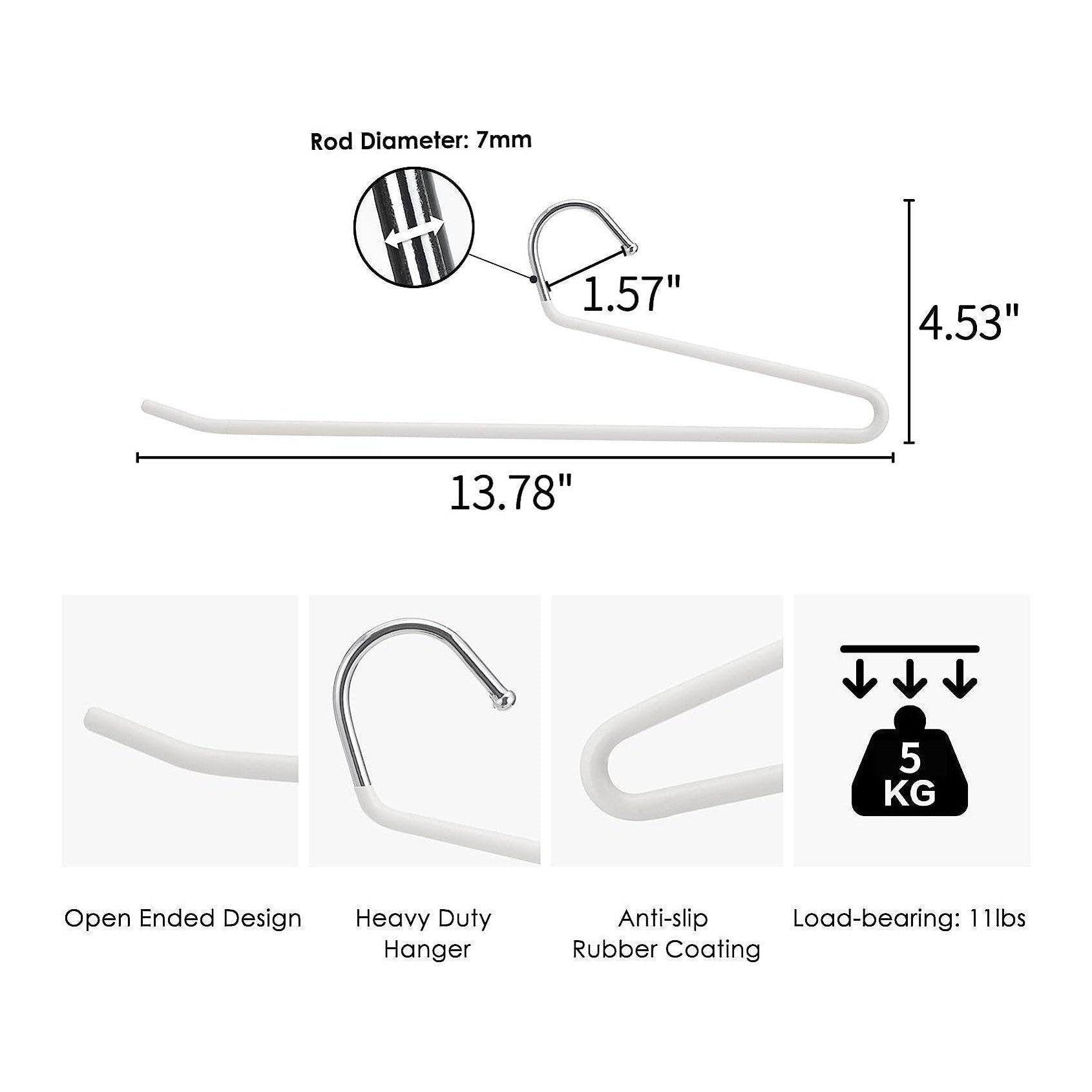 Shimoyama Anti-Slip Trouser Hangers 5pcs