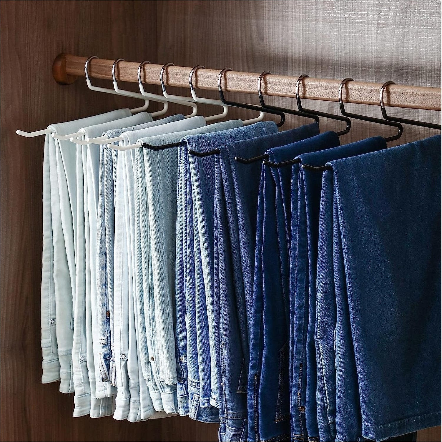 Shimoyama Anti-Slip Trouser Hangers 5pcs