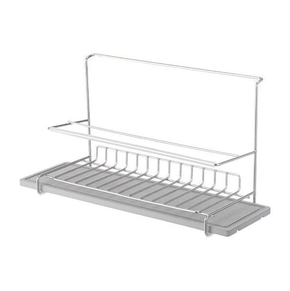 Foldable Baby Bottle Drying Rack With Diatomite Base & Stainless Steel - Holds 9 Bottles, Space-Saving