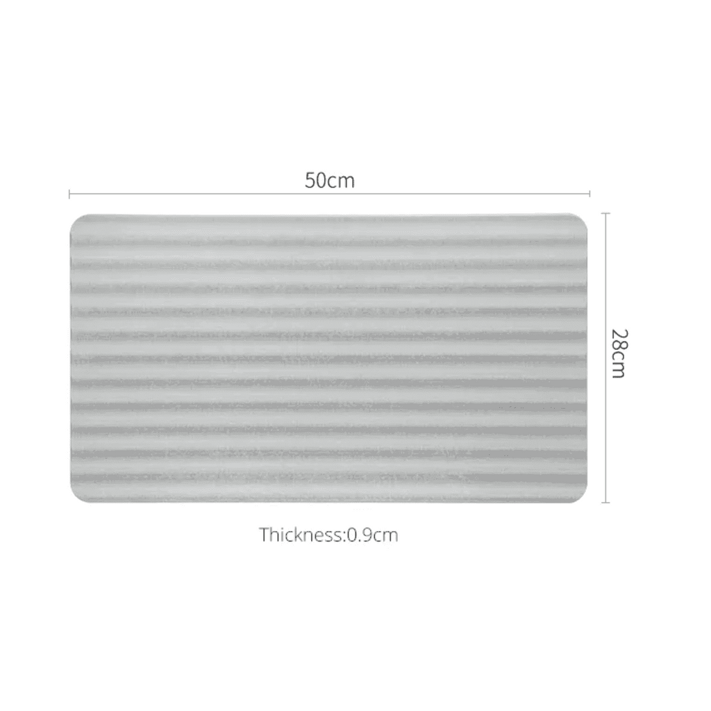 Shimoyama Diatomite Wave Bath Mat