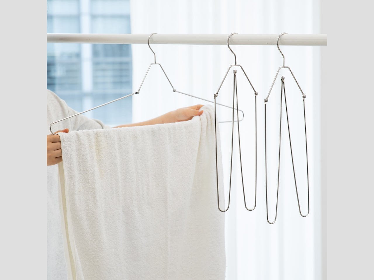 Shimoyama Foldable Towel Hanger