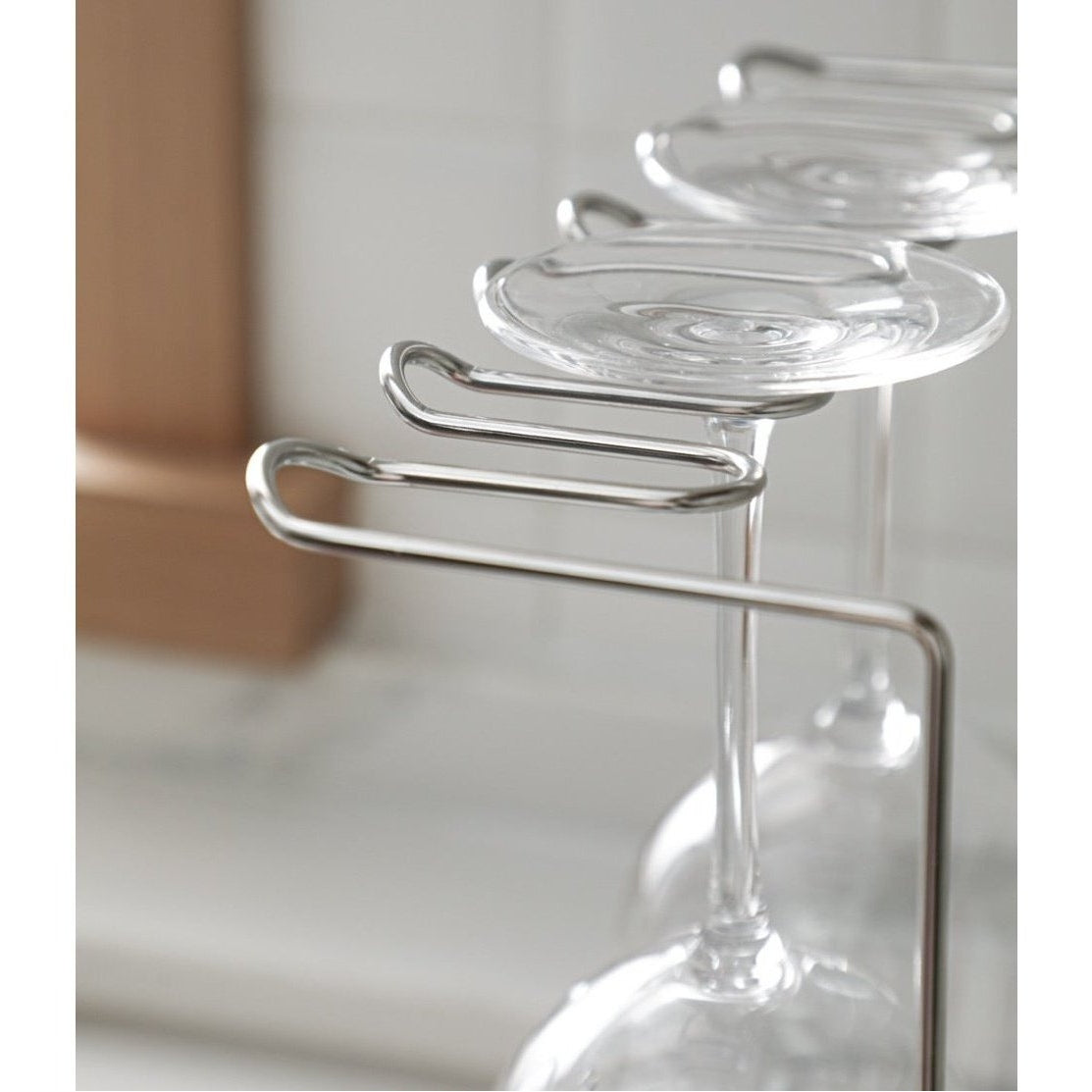 Shimoyama Stainless Steel Diatomite Wine Glass Drainage Rack