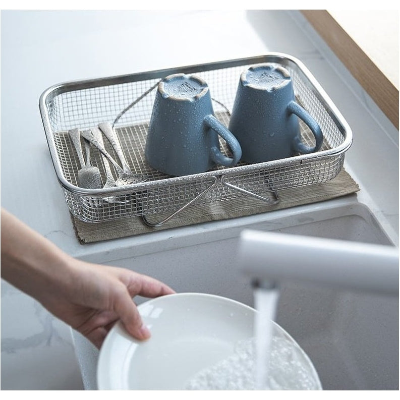 Shimoyama Stainless Steel Extendable Strainer Basket