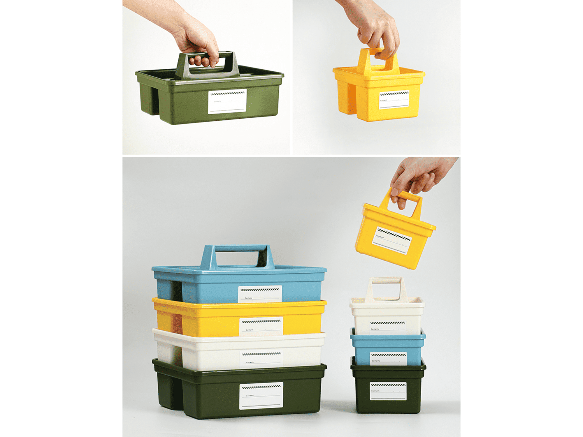 Shimoyama Storage Box-4 Compartments L