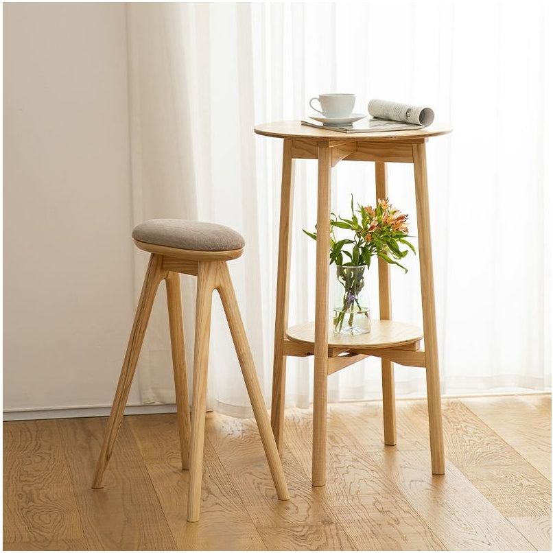 Shimoyama Ash Wood Bar Stool