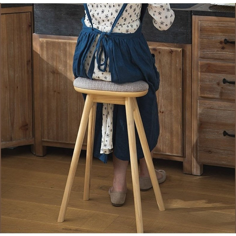 Shimoyama Ash Wood Bar Stool