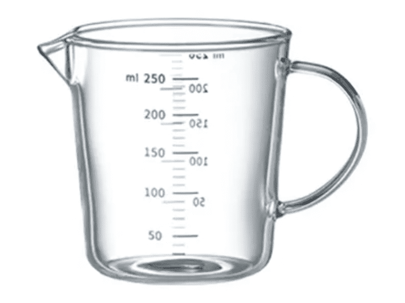 Shimoyama Borosilicate Glass Measure Cup 250ml