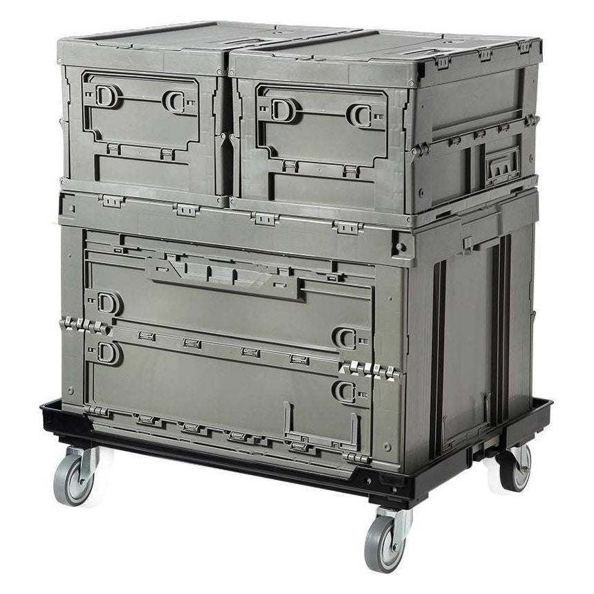 Shimoyama Collapsible Storage Bin Box L Celadon