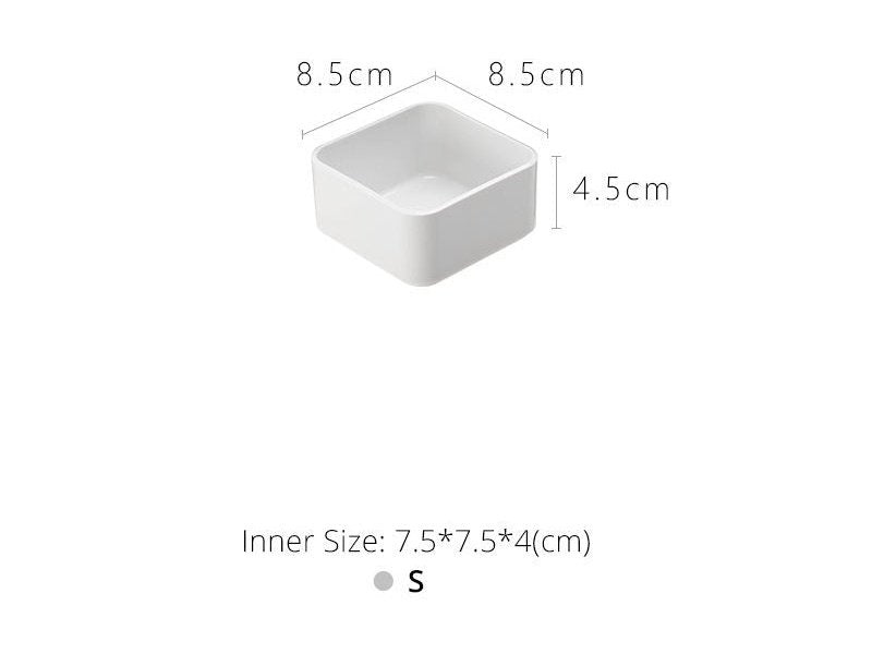 Shimoyama Desktop Storage Box White S