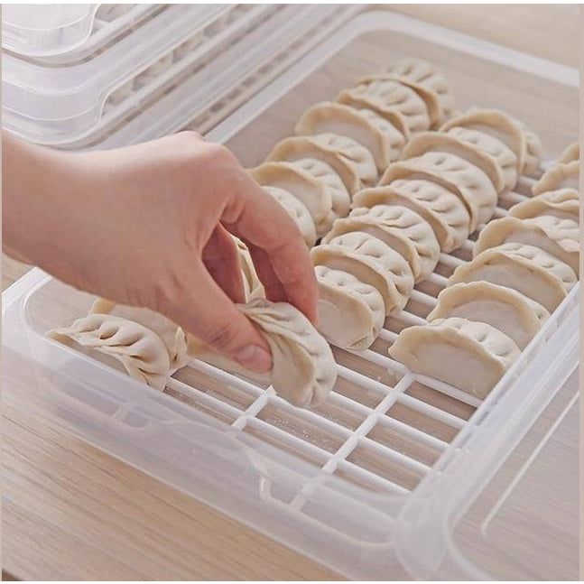 Dumpling Storage Box, Stackable Freezer | Minimaru