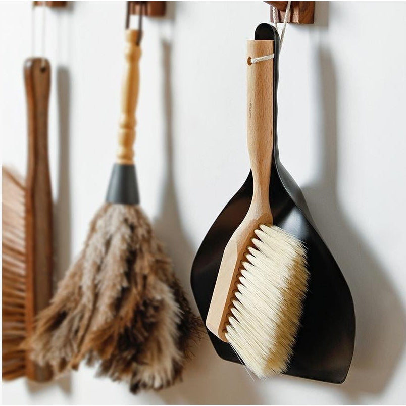 Shimoyama Beech Broom and Dustpan Set